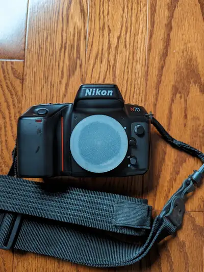 Nikon N70 film camera 