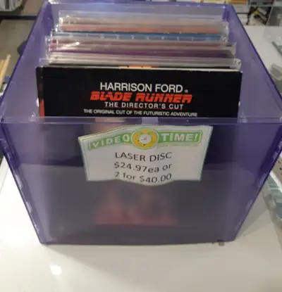 Laser discs, View more