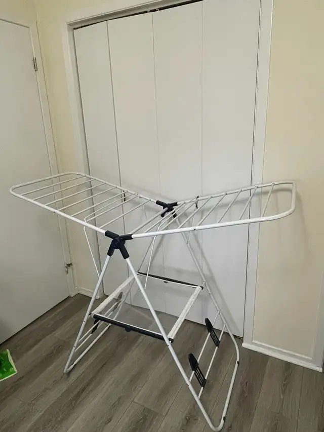 MAINSTAYS Heavy Duty Drying Rack, 43 feet of drying space62863728375554125