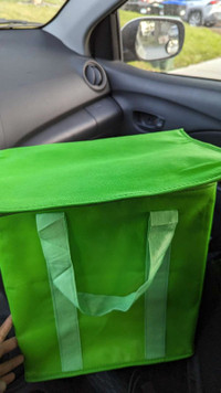 Insulated bags for food/groceries delivery