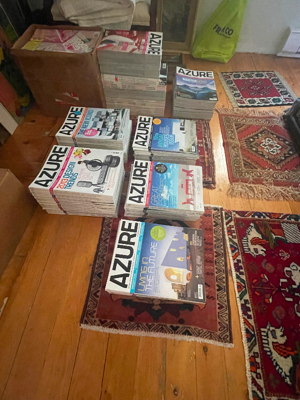 AZURE MAGAZINES in Magazines in Kitchener / Waterloo