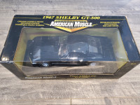 1:18 Diecast ERTL 1967 Shelby GT-500 Ford Mustang Black