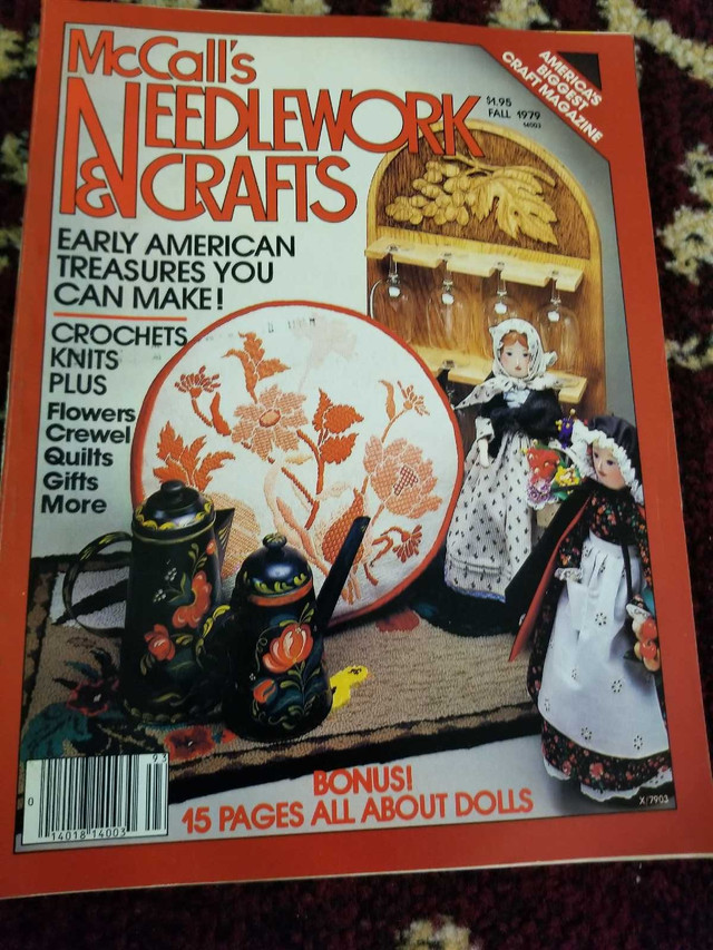 McCall's Needlework and crafts magazines collection as shown in  in Hobbies & Crafts in Kitchener / Waterloo - Image 3