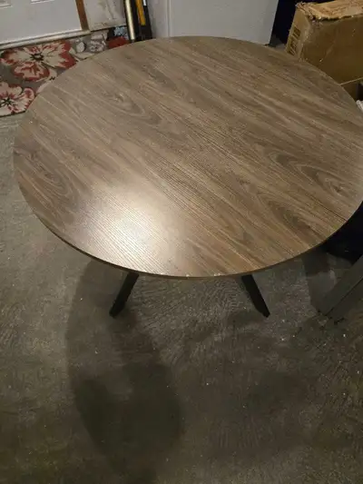 Round dining room table, View more