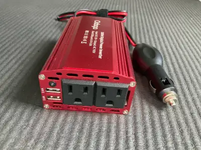 Laptop Charging Outlet for Car – 300W Power Inverter – $10, View more