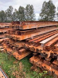 Fir and steel beams for sale