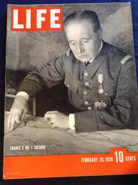 Life February 20, 1939 France's No 1 Soldier