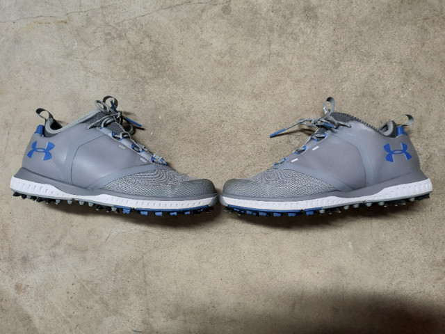 Men's sz 7.5 Under Armour soft spike golf shoes in Golf in Sault Ste. Marie