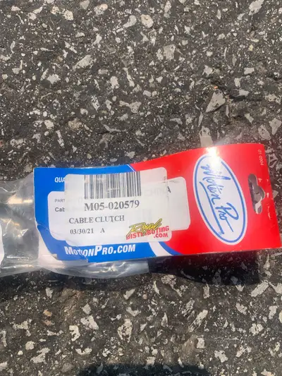 Brand new Honda 250R 450R Motion Pro clutch cable $80 Also have a foot brake lever $50 Oil housing c...
