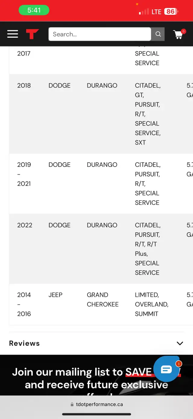 Dodge Durango brakes  in Other Parts & Accessories in Trenton - Image 4