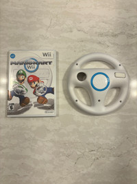 Mario Kart Wii + Steering Wheel 