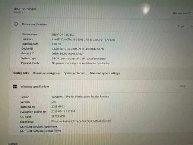 iMac 21.5-inch Late 2012 in Desktop Computers in Markham / York Region - Image 5