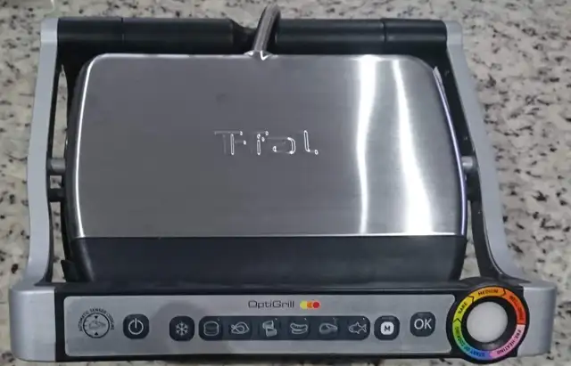 T-FAL OptiGrill Grill with Automatic Sensor Cooking technology417524341990369280