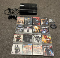 PlayStation 3 (not working) backward compatible model with games