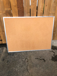$50 or best offer Quartet 49” wide and 34” height cork board