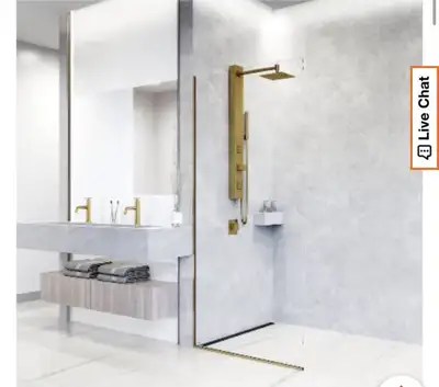 VIGO Orchid 39” High Pressure 2-Jet Shower Panel – Square Rain, View more