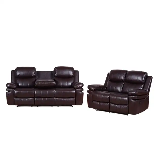 New Suave Recliner Sofa , Chair Air-Leather Upholstery In Sale in Chairs & Recliners in Stratford - Image 4