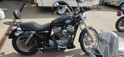 2004 sportster bored out To 1100, upgraded fuel Tank. New mirrors. Nice ride.