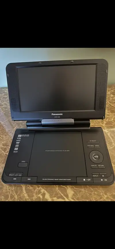  Panasonic portable DVD player , View more