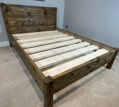 SOLID WOOD BEDS  !  PRICES START AT  $  195, View more