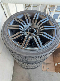 19" bmw rims with tires