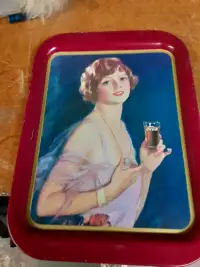 vintage coke tray