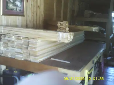 100 piece cedar bord 8ftby 3/4 tick by 5 and one quarter tick, View more
