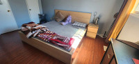Ikea Bed frame , mattress and drawer , 6month used  , negotiable