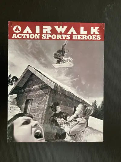 Print ad Posters Air Walk Action Sports Heroes Shoes Snowboard, View more