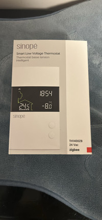 *NEUF* 50% OFF*Sinopé Smart Zigbee TH1400ZB Thermostat