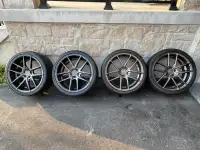 20” Niche Rims and Summer Tires