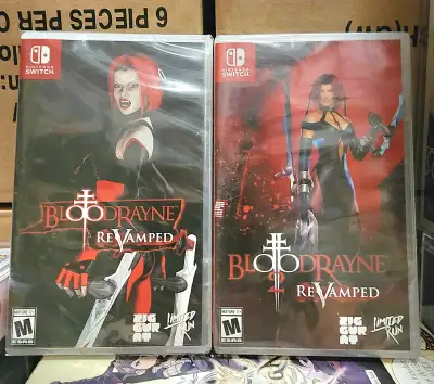 NSW Bloodrayne ReVamped 1 + 2 NEW, View more