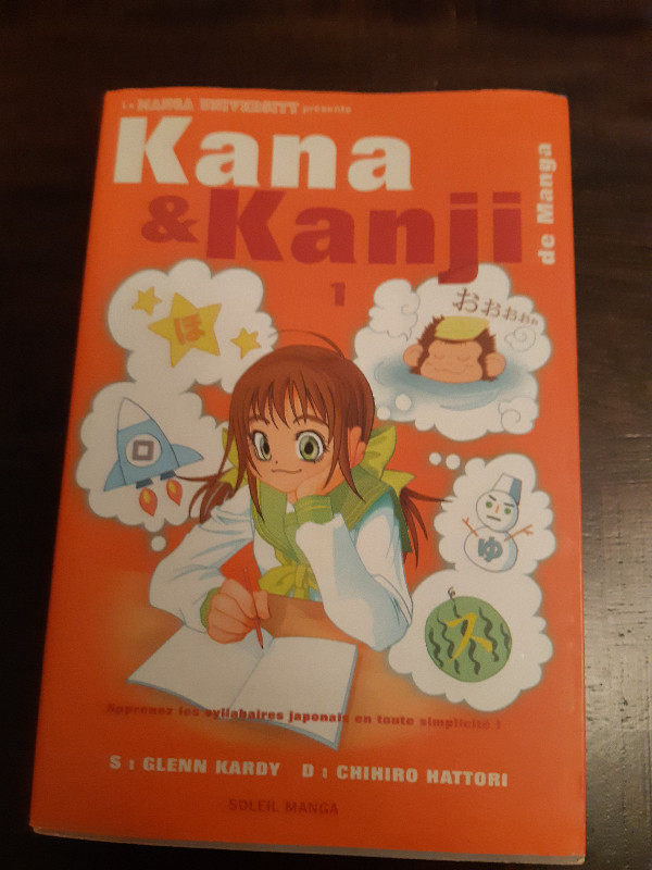 Kana et Kanji de Manga Volumes 1-2-3-4 en français dans Manuels  à Laval/Rive Nord