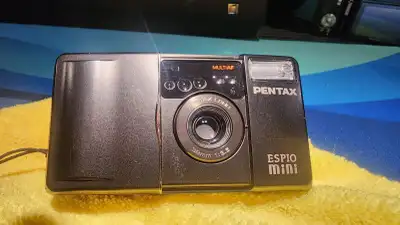 Pentax Espio Mini Point and Shoot 35mm  Film Camera, View more