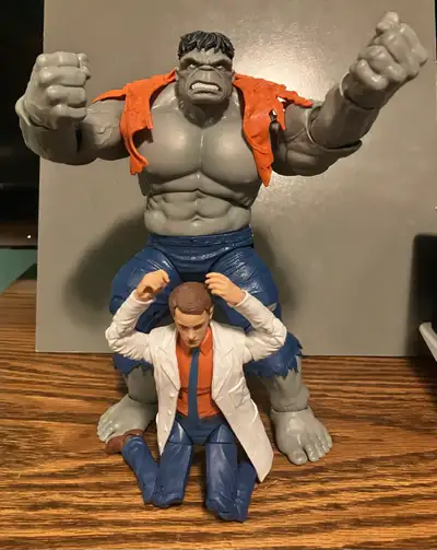 New figures but with no accessories. Price is for both, shipping is available.