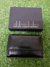 Club Rochelier Black Leather Wallet