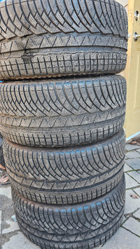 265/35/20 Michelin winter tires 90% tread