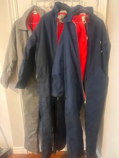 Used Winter Work Coveralls Medium, Pants and boots, View more