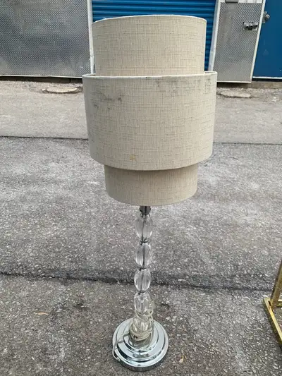 Lamp with shade, View more