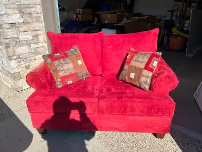 Red Love Seat, View more