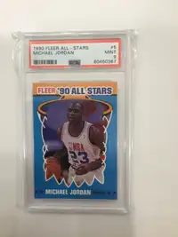 1990 Fleer All Stars MICHAEL JORDAN Bulls Basketball NBA #5