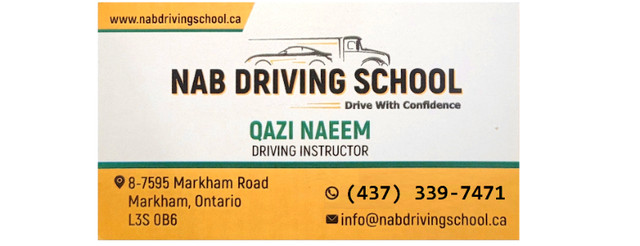 Driving instructor for G/G2 Road lessons, Road test, Car rental in Classes & Lessons in City of Toronto