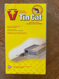 Tin Cat Mouse Trap 