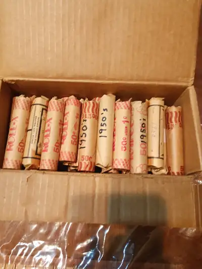 Same as above, 50 rolls . I accept E-transfer. Thank you..