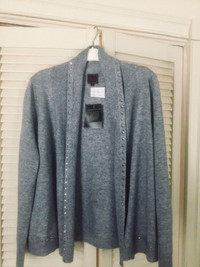  Long Sleeve Cardigan (new-tags attached) by Colour Works