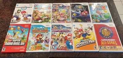 Wii games/jeux videos, Voir plus