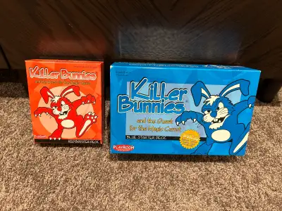 Killer Bunnies - Blue Starter & Red Booster Deck, View more