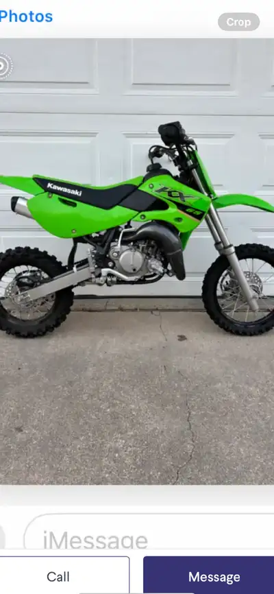 2022 Kawasaki KX65. Bought new in 2023. Less than 5 hours on the bike. Showroom condition. $3800 cas...