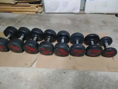 Single GoodLife Fitness Rubber Dumbbells, View more