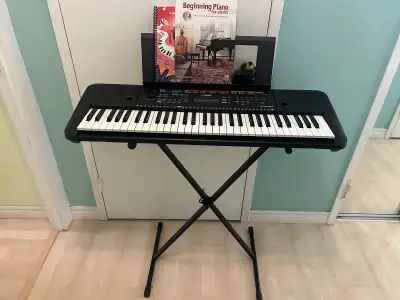 Yamaha PSRE163 Keyboard + Stand , View more